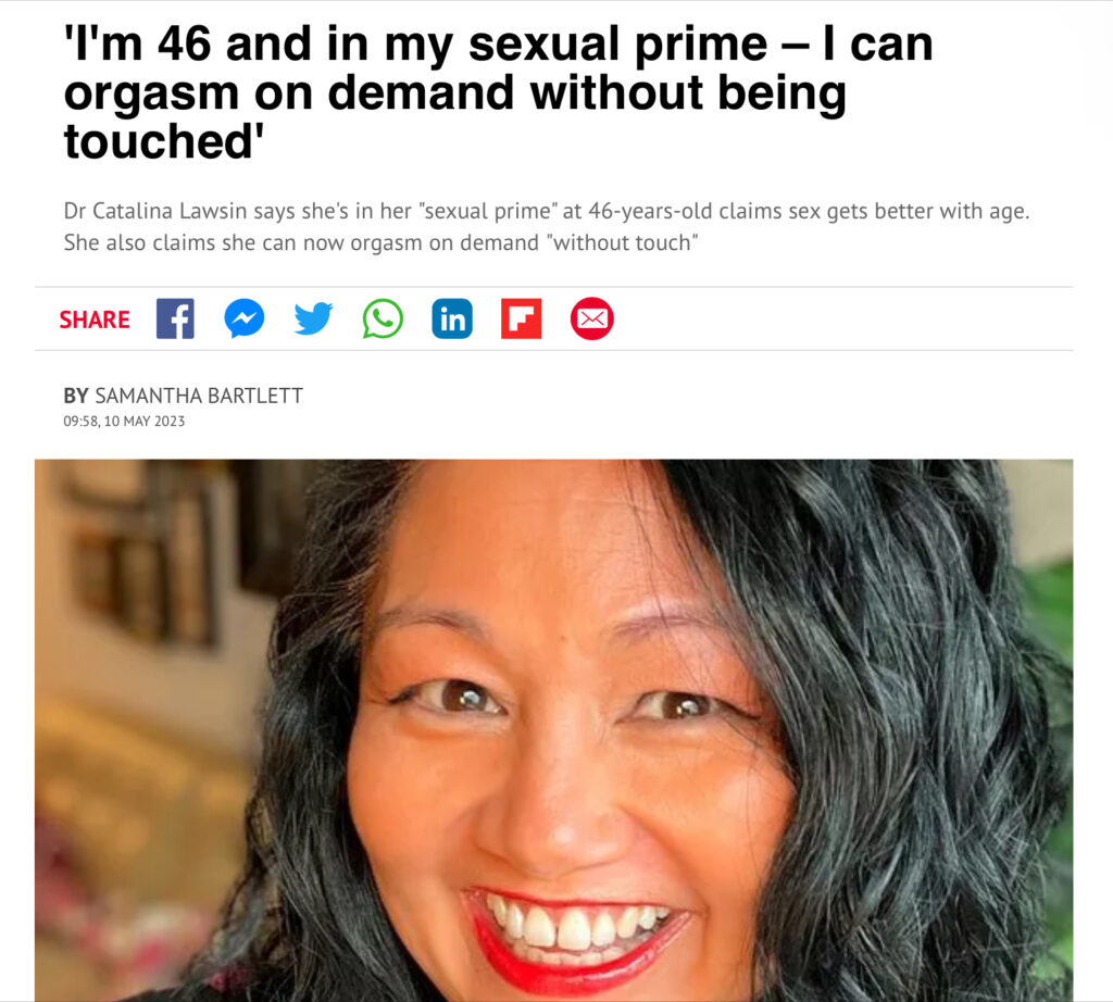 'I'm 46 and in my sexual prime